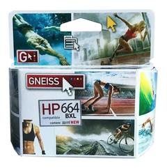 CARTUCHO HP GNEISS 664 XL NEGRO