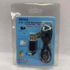 TRANSMISOR RECEPTOR USB BLUETOOTH SEISA BT03 - comprar online