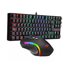 KIT REDRAGON K552RGB-BA KUMARA Y MOUSE GRIFFIN - comprar online