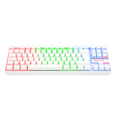 TECLADO MECANICO REDRAGON KUMARA WHITE K552W-RGB - TECNOPLAY