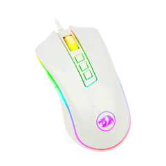 MOUSE REDRAGON COBRA WHITE M711-W