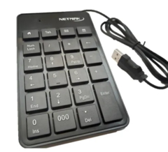 TECLADO NUMERICO NETMAK NM-KB250 USB5306 en internet