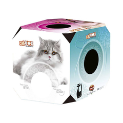 Caja de cartón Cat Box para Gatos Grande