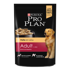 Pouch Pro Plan Adult Dog Chicken para Perros Adultos x 100g
