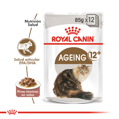 Pouch Royal Canin Fhn Ageing+12 para Gatos x 85g - comprar online