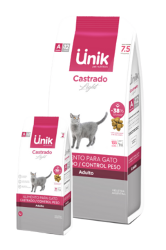 Alimento Unik Gato Castrado / Control de Peso - comprar online