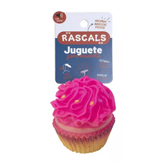 JUGUETE CUPECAKE - Juguete de Vinilo Con chifle - color Rosa. - comprar online