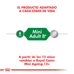 Alimento Royal Canin Mini Adult 8+ para Perros Adultos Pequeños - tienda online