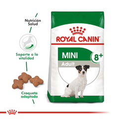 Alimento Royal Canin Mini Adult 8+ para Perros Adultos Pequeños - comprar online