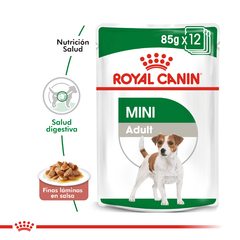 Pouch Royal Canin Mini Adult para Perros Adultos x 85g - comprar online