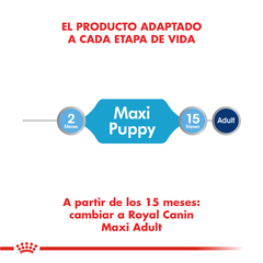 Alimento Royal Canin Maxi Puppy para Perros Cachorros Grandes - TotalPet