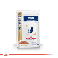 Pouch Royal Canin Renal Cat para Gatos x 85g