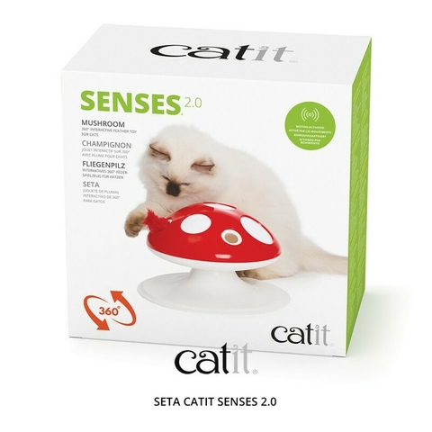 Catit 2.0 Hongo Electronico - Juguete Interactivo con Pluma