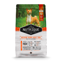 Alimento Nutrique Medium Young Adult para Perros Adultos Medianos - comprar online