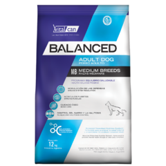 Alimento Vitalcan Balanced Perro Adulto Raza Mediana