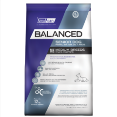 Alimento Vitalcan Balanced Perro Senior Raza Mediana - comprar online