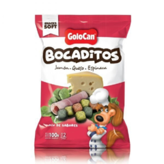 Golocan Bocaditos Finos (Jamón-Queso-Espinaca)