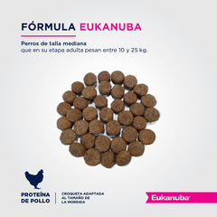 Alimento Eukanuba Weight Control Medium Breed para Perros con Exceso de Peso Medianos - tienda online