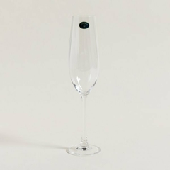 Set X 6 Copas Champagne Cristal de Bohemia Columba Optic 260 ml. - comprar online