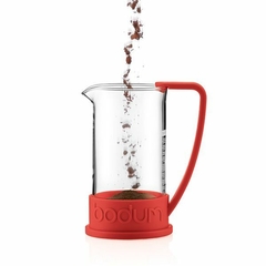 Cafetera Bodum Brazil 8 Pocillos Rojo - comprar online