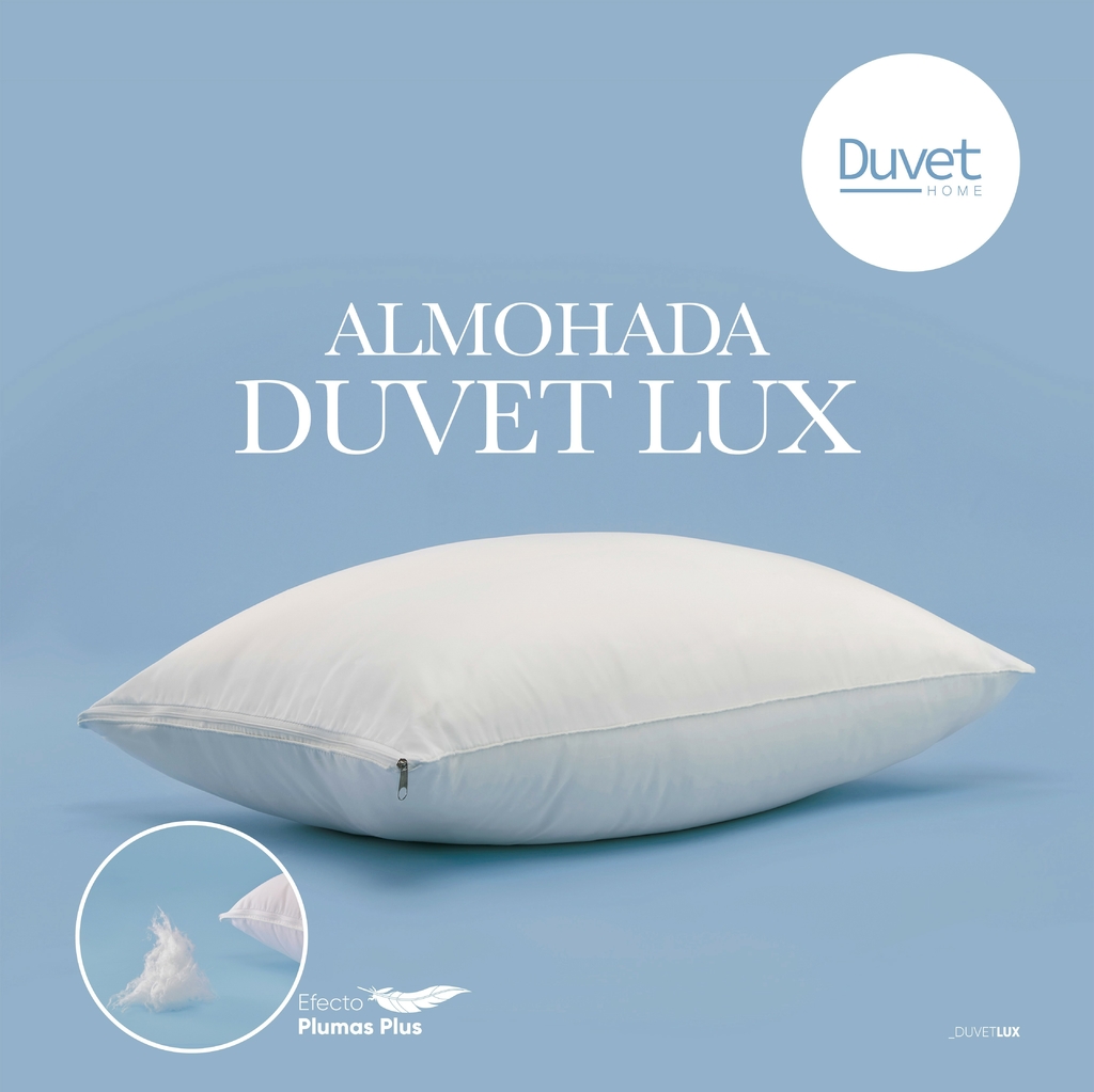 Almohada Duvet Lux Efecto Pluma Plus - Duvet Home