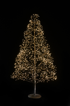 Árbol con Luz Led Negro 1,50 mts. en internet