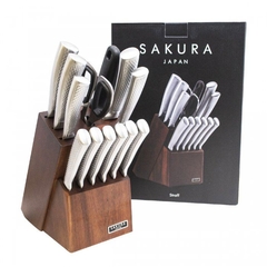 Set Cuchillos Profesional Sakura X14 con Taco en internet
