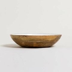 Bowl Madera Esmaltada Saha 30 cm. - comprar online