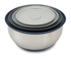 Bowls x4 Joseph Joseph Nest Acero Inox. con Tapa