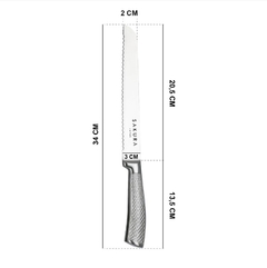 Cuchillo Sakura P/ Pan Full Stainless Steel 34 cm - comprar online