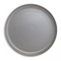 Plato Playo Sakura Porcelana Asphalt Grey 27 cms - comprar online