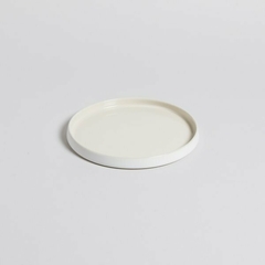 Plato Postre Lagoa Cream 21 cm.