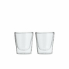 Set x2 Vasos Vidrio Deluxe Double Wall 80 ml.