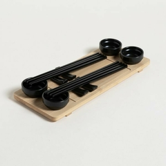 Set X4 Sushi Bamboo Porcelana 33 x 13 cm. - comprar online