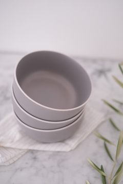 Bowl Sakura Porcelana Asphalt Grey 14.5 cms - Duvet Home