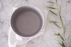Bowl Sakura Porcelana Asphalt Grey 14.5 cms - comprar online