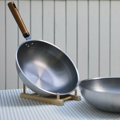 Wok Acero Inoxidable 30 cm. en internet