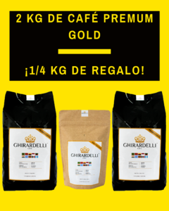 2 KG Gold y ¡te regalamos 1/4 KG más!