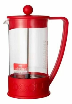 Cafetera Bodum Brazil 8 Pocillos (1 Litro), Roja - comprar online