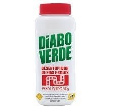 Desentupidor De Ralos E Pias Diabo Verde Granulado 300 Br