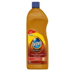 Cera Líq Bravo Brilho Intenso Vermelha 750ml