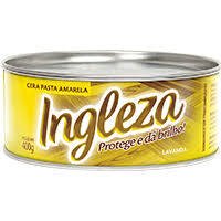 CERA INGLEZA PASTA AMARELA 400 GR