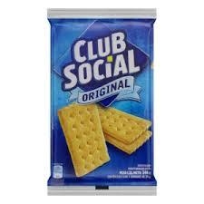 Biscoito CLUB SOCIAL Original Pacote C/ 6 UNID 24 GR