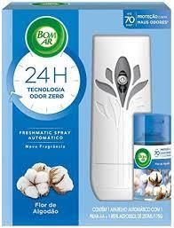 BOM AR FRESHMATIC APARELHO + REFIL FLOR DE ALGODÃO