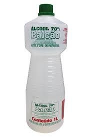 ÁLCOOL LÍQUIDO 70º LUAR BALCÃO 1 LITRO (restrito a uso profissional)