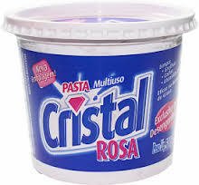 PASTA ROSA DESENGRAXANTE CRISTAL 500 GR