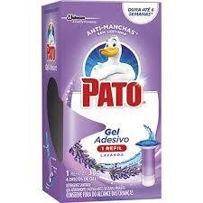 PATO PASTILHA ADESIVA LAVANDA C/ 3 UNID