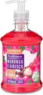 SABONETE LÍQUIDO PREMISSE MORANGO 450 ML