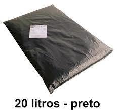 SACO LIXO PTO 20 LTS COMUM C/ 100 UNID