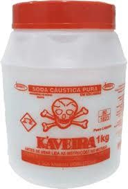 SODA CÁUSTICA ESCAMAS KAVEIRA 1 KG